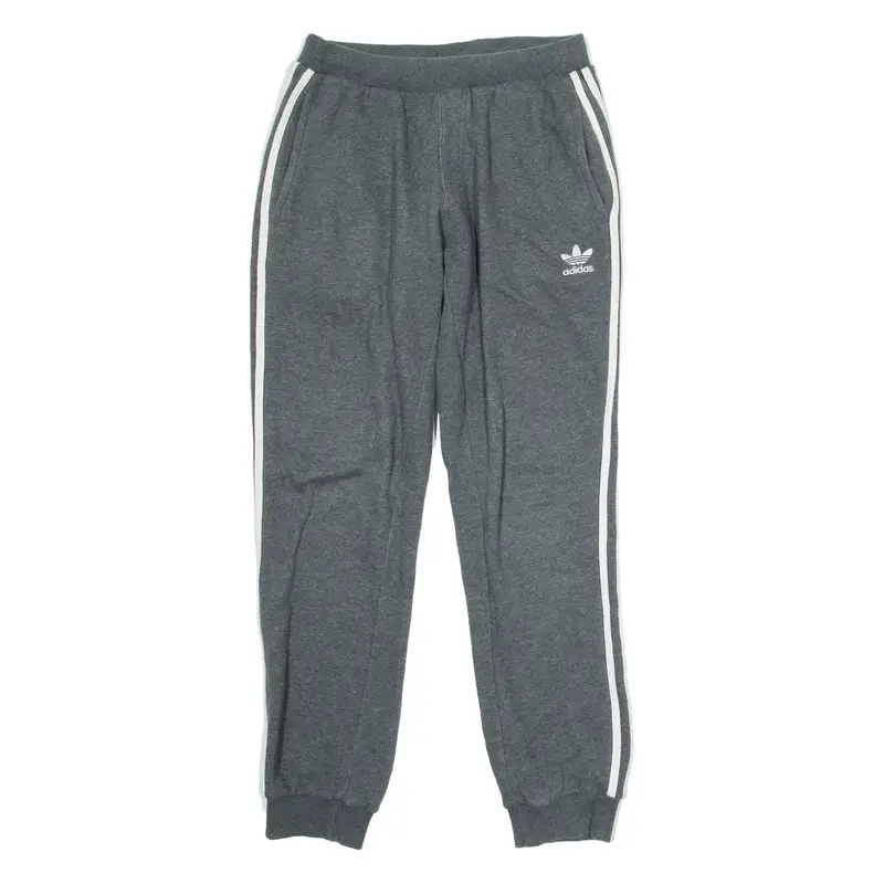 ADIDAS ORIGINALS Mens Joggers Grey Tapered S W28 L30