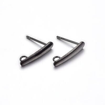 304 Stainless Steel Stud Earring Findings