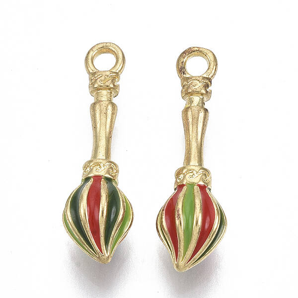 Brass Enamel Pendants for Teachers' Day