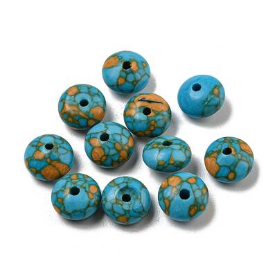 Dyed Synthetic Turquoise Beads