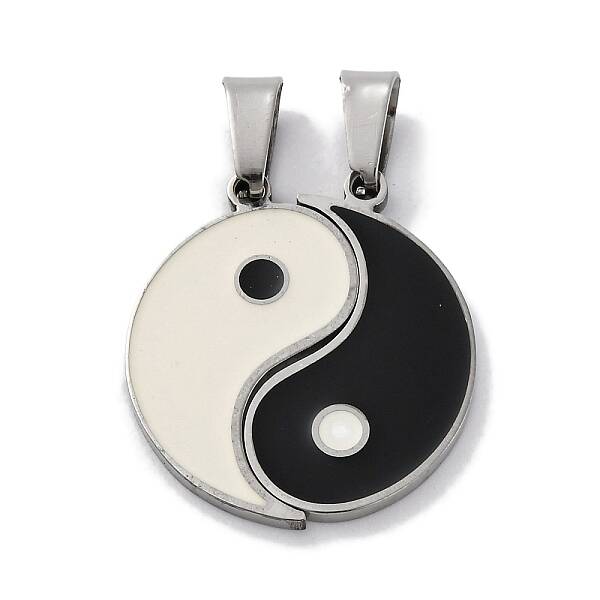 201 Stainless Steel Split Pendants