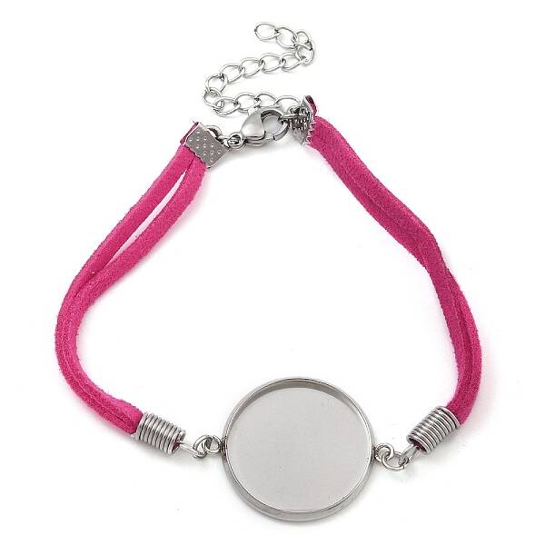 Faux Suede Double Cord Bracelet Making