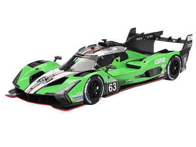 Lamborghini SC63 #63 Matteo Cairoli - Andrea Caldarelli - Romain Grosjean Iron Lynx IMSA 12 Hours of Sebring (2024) 1/18 ...