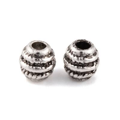 Antique Silver Alloy Tibetan Beads