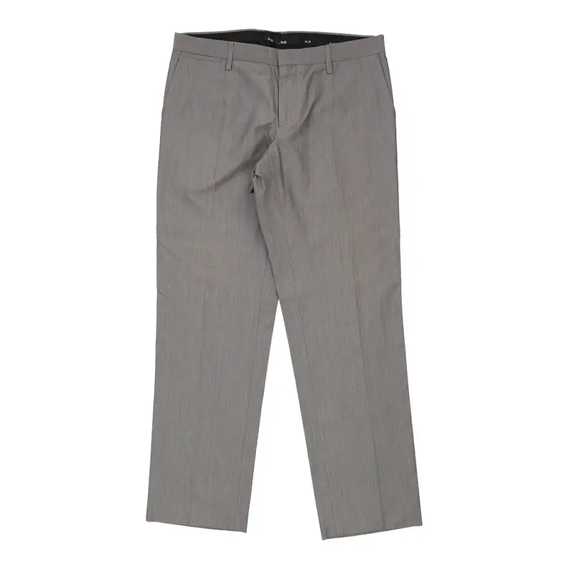 Dolce & Gabbana Trousers - 33W 30L Grey Cotton