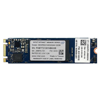 Intel MEMPEK1W032GAH | Optane Memory Series 32GB 3D Xpoint PCI Express 3.0 x2 NVMe M.2 2280 Internal Solid State Drive
