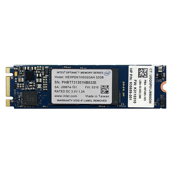 Intel MEMPEK1W032GAH | Optane Memory Series 32GB 3D Xpoint PCI Express 3.0 x2 NVMe M.2 2280 Internal Solid State Drive