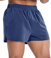MIER Men’s 3 Inch Athletic Running Shorts with Brief Liner, Quick Dry Lined Shorts with Zipper Pockets for Marathon Running...