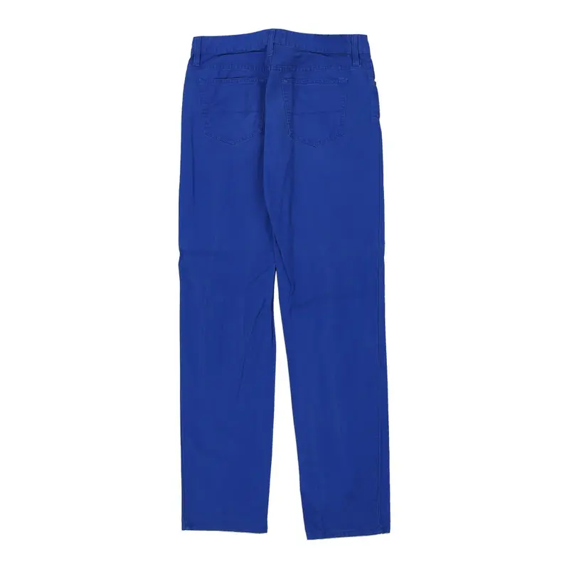 Polo Ralph Lauren Trousers - 29W UK 10 Blue Cotton