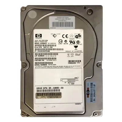 286712-007 HP 36.4GB Ultra-320 SCSI 10000 3.5-inch Hard Drive