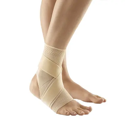 Bauerfeind Malleotrain S Open Heel Left Anklet 5 Natur