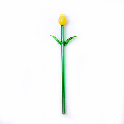 Glass Flower Display Decorations