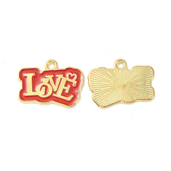 Alloy Enamel Pendants