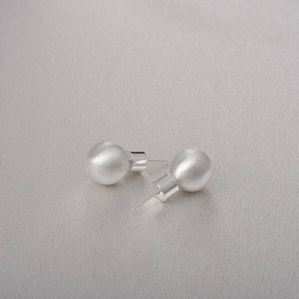 Round Ball Drawbench Brass Ear False Plugs for Women