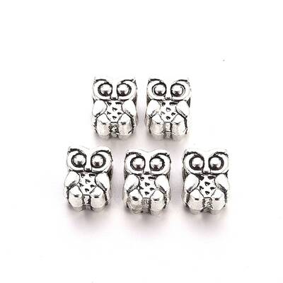 Tibetan Style Alloy European Beads