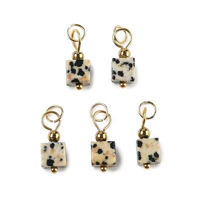 Natural Dalmatian Jasper Pendants