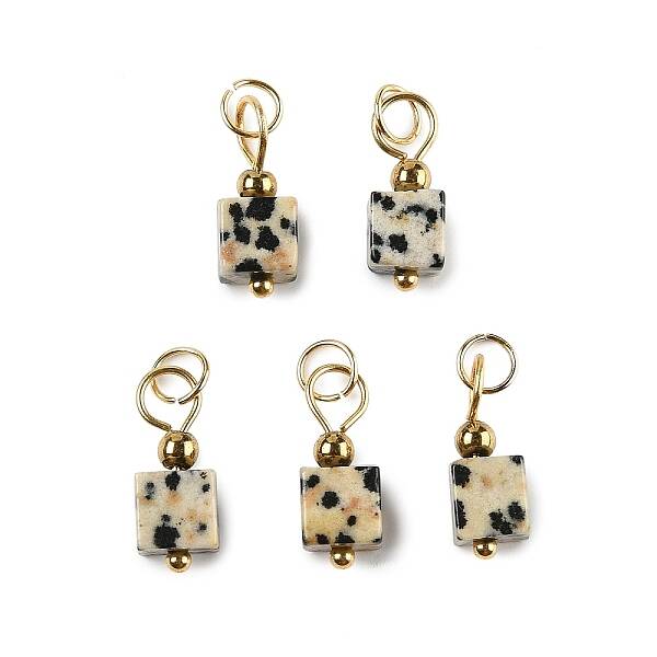Natural Dalmatian Jasper Pendants