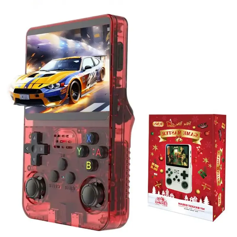 WUDS R36S Handheld Digital Game Console, 3.5 Inch IPS Screen Retro Game Console, Durability Linux System Portable Pocket Vide...