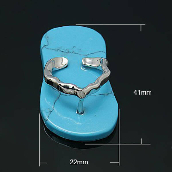 Synthetic Turquoise Pendants