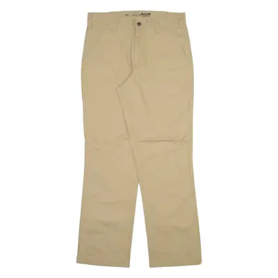 CARHARTT Mens Trousers Beige Relaxed Straight W32 L32