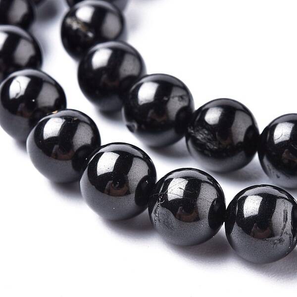 Natural Black Spinel Strands