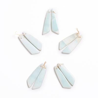 Natural Hemimorphite Pendants