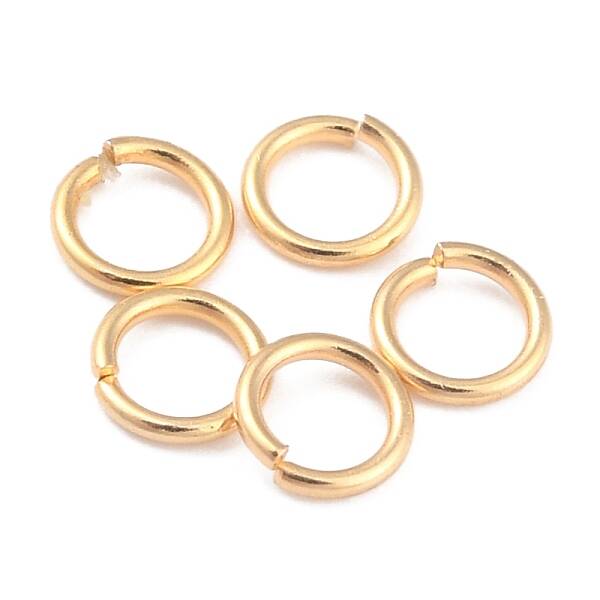 Rack Plating Brass Jump Rings