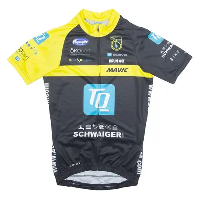 OWAYO Cycling Mens Jersey Black High Neck S