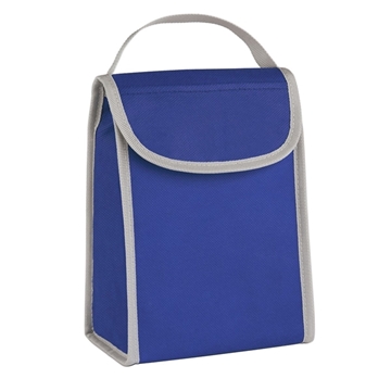 100 Custom Non-Woven Folding Identification Lunch Bag - Insulated