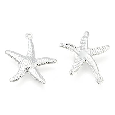Starfish Brass Pendants