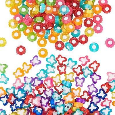 Transparent Acrylic Beads
