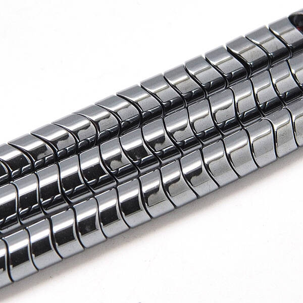 Non-magnetic Synthetic Hematite Beads Strands