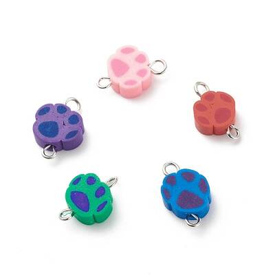 Polymer Clay Connector Charms