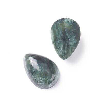 Natural Seraphinite Cabochons
