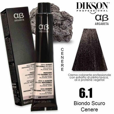 Dikson Argabeta Color 100 Ml 6.1 Dark Ash Blonde