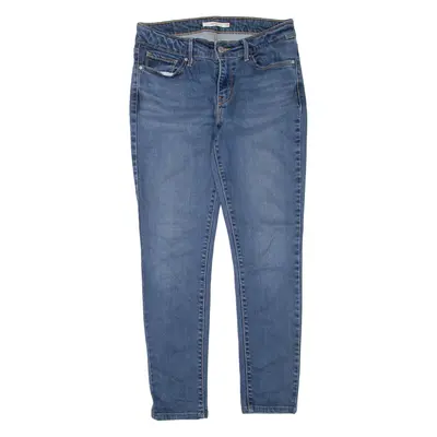 LEVI'S 711 Womens Jeans Blue Regular Skinny W28 L28