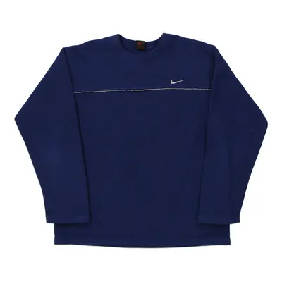 Age 13-15 Nike Fleece - XL Blue Polyester