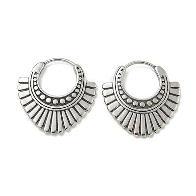 316 Surgical Stainless Steel Hoop Earrings