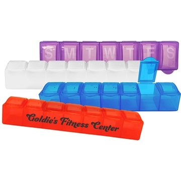150 Promotional 7-Day Pill Case - BPA Free & USA Made
