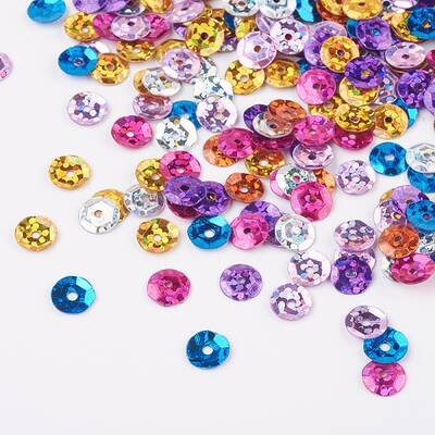 Plastic Paillette Beads
