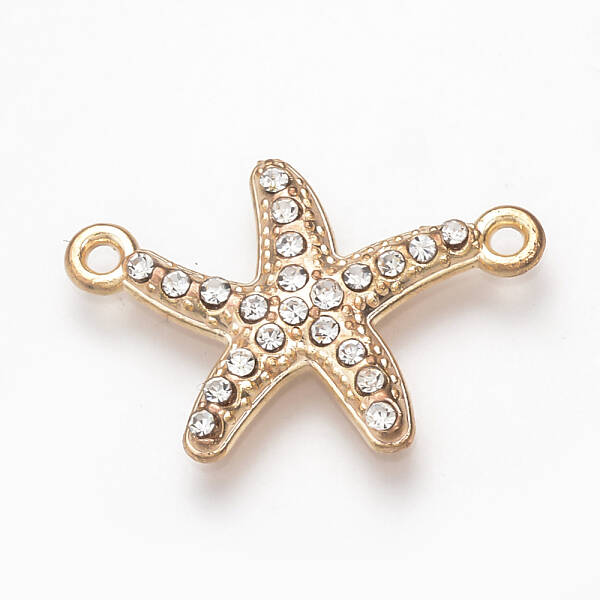 Alloy Rhinestone Links connectors