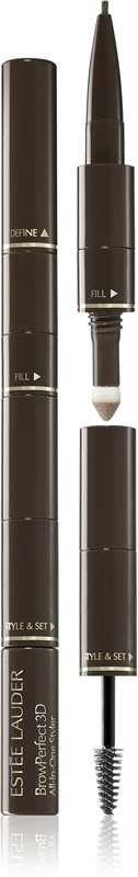 Estée Lauder BrowPerfect 3D All-in-One Styler 3-in-1 Eyebrow Pencil Cool Grey 2.07 g