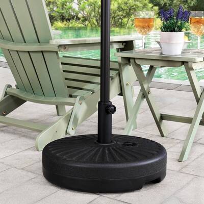 SUNJOY Universal HDPE Patio Umbrella Base - Water & Sand Inject