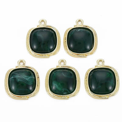 Light Gold Plated Alloy Pendants