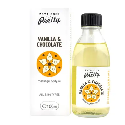 Zoya Goes Pretty Vanilla Chocolate Massage Body Oil 100ml