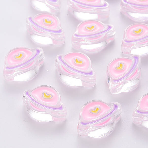 Transparent Acrylic Beads