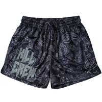 Kill Crew Muay Thai Shorts Logo v2 Workout Clothes - Gym Shorts - Fitness - Mid Thight Cut - Premium - Drawstring