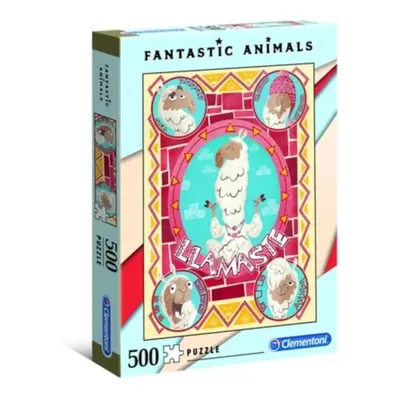 Clementoni, Fantastic Beasts, Llama, Puzzle, Unisex, 500 pieces