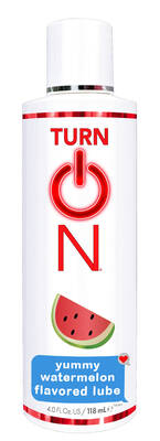 Turn on Yummy Watermelon Flavored Lube - 4 Fl. Oz