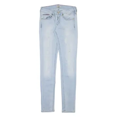 TOMMY HILFIGER Distressed Womens Jeans Blue Slim Skinny W26 L32